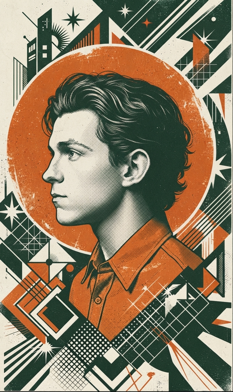 A Poster For The Upcoming Film The Imitation - Vintage illustration of a poster for the upcoming film The Imitation. by Juan Fernando Pacheco