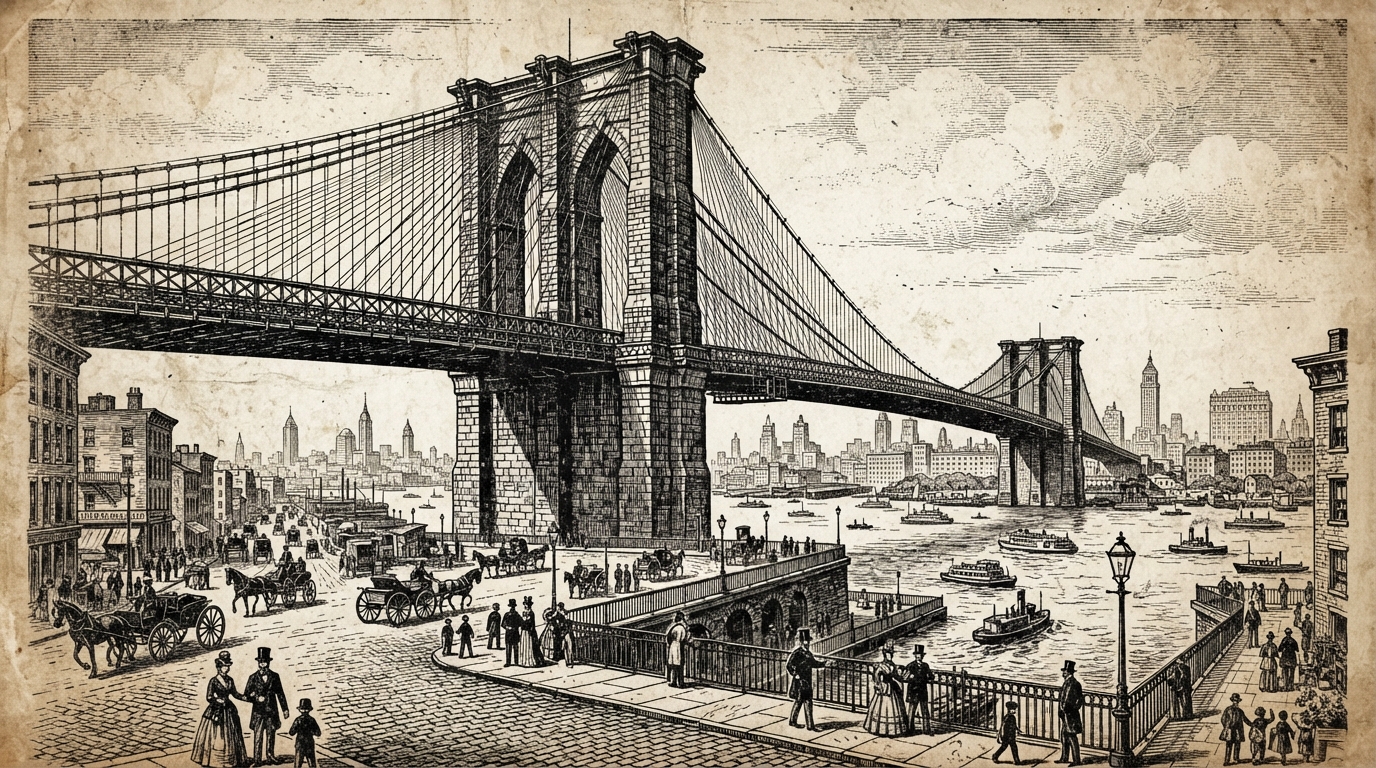 Brooklin Bridge Nyc Us