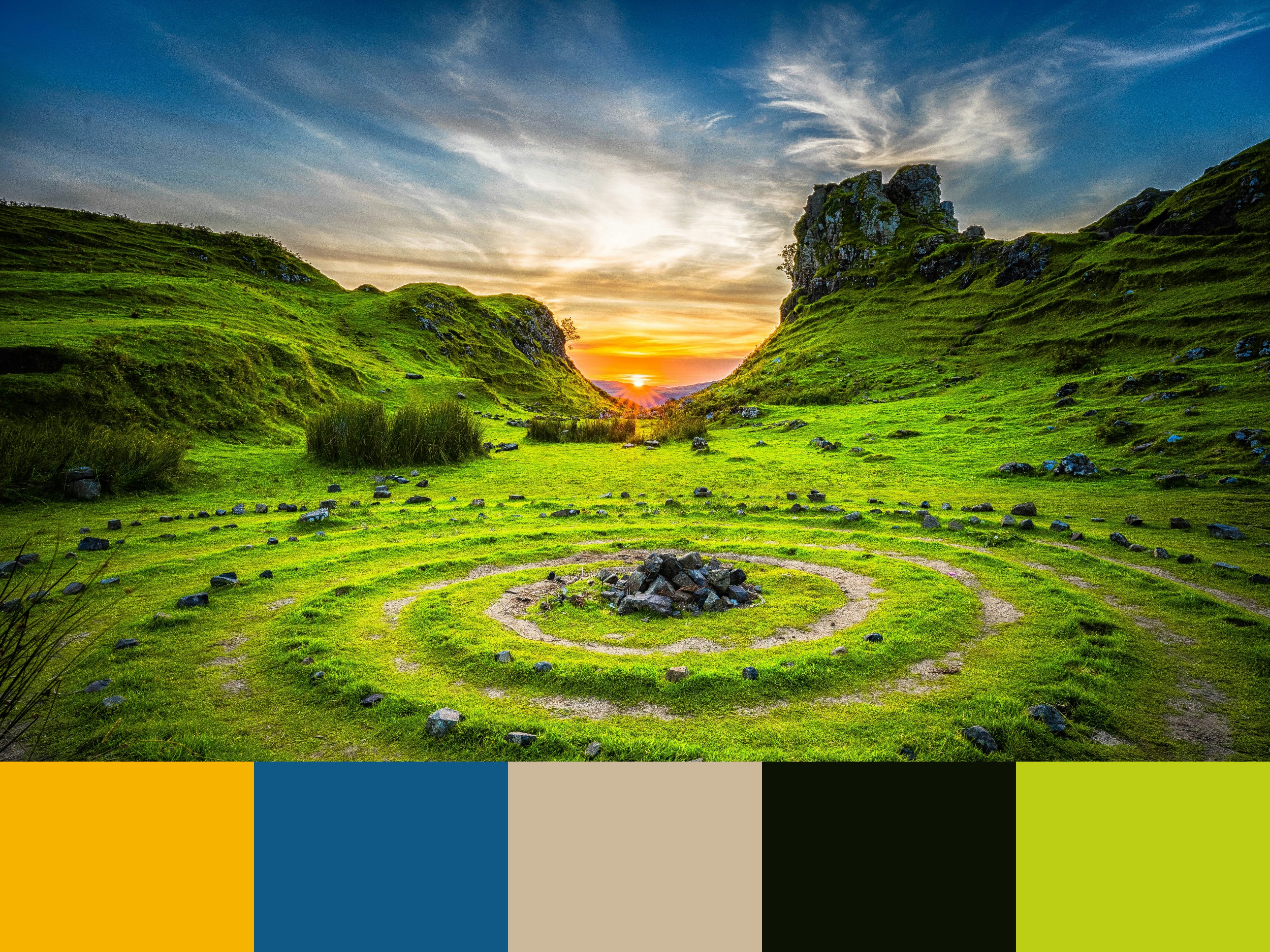 Evoking Natural Harmony: A Designer's Guide to Utilizing Nature-Inspired Color Palettes