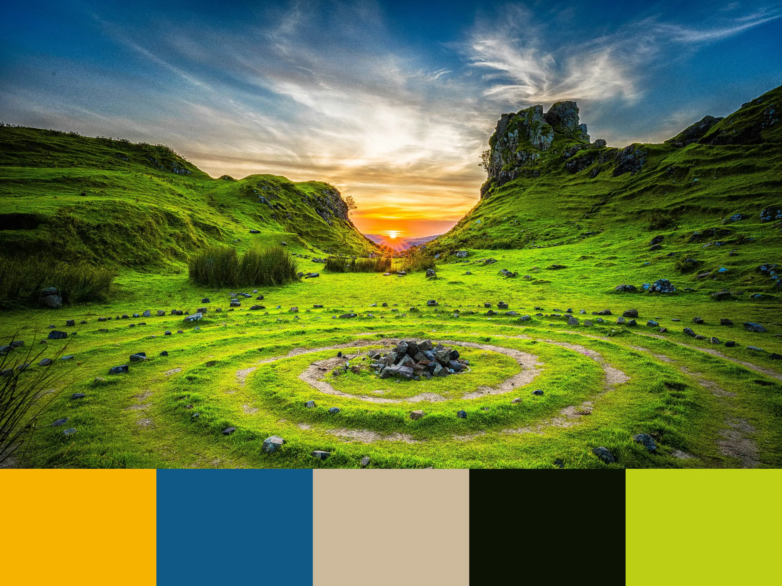 Evoking Natural Harmony: A Designer's Guide to Utilizing Nature-Inspired Color Palettes