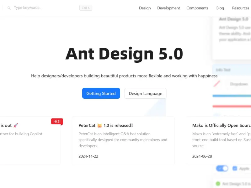 Ant Design – not just another UI library, but a comprehensive, values-driven design system that has reshaped how enterprises approach user experience.