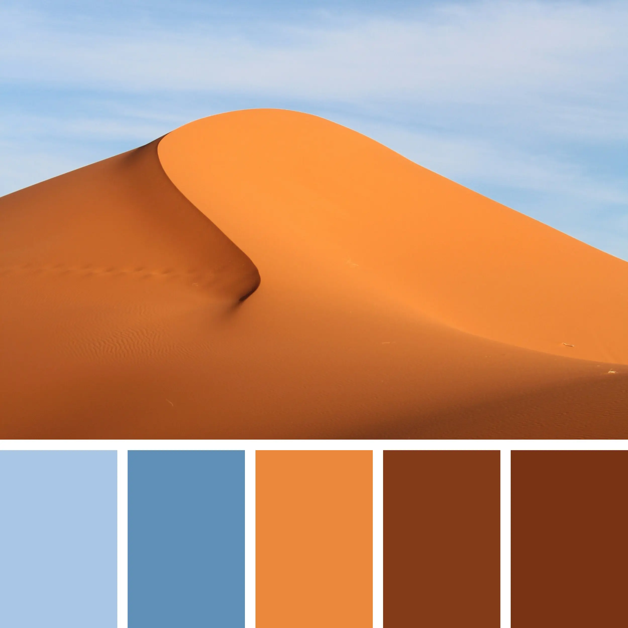 The provided desert image captures precisely this kind of serene and powerful natural setting