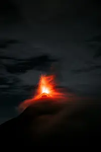 The inherent power and raw beauty of natural phenomena like a volcanic eruption provide a boundless source of inspiration for designers